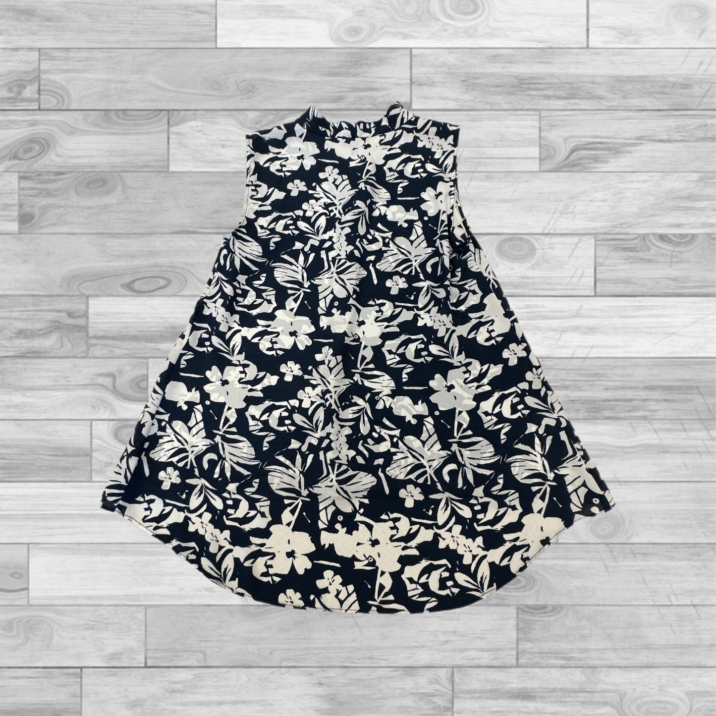 Floral Top Sleeveless Limited, Size Xs