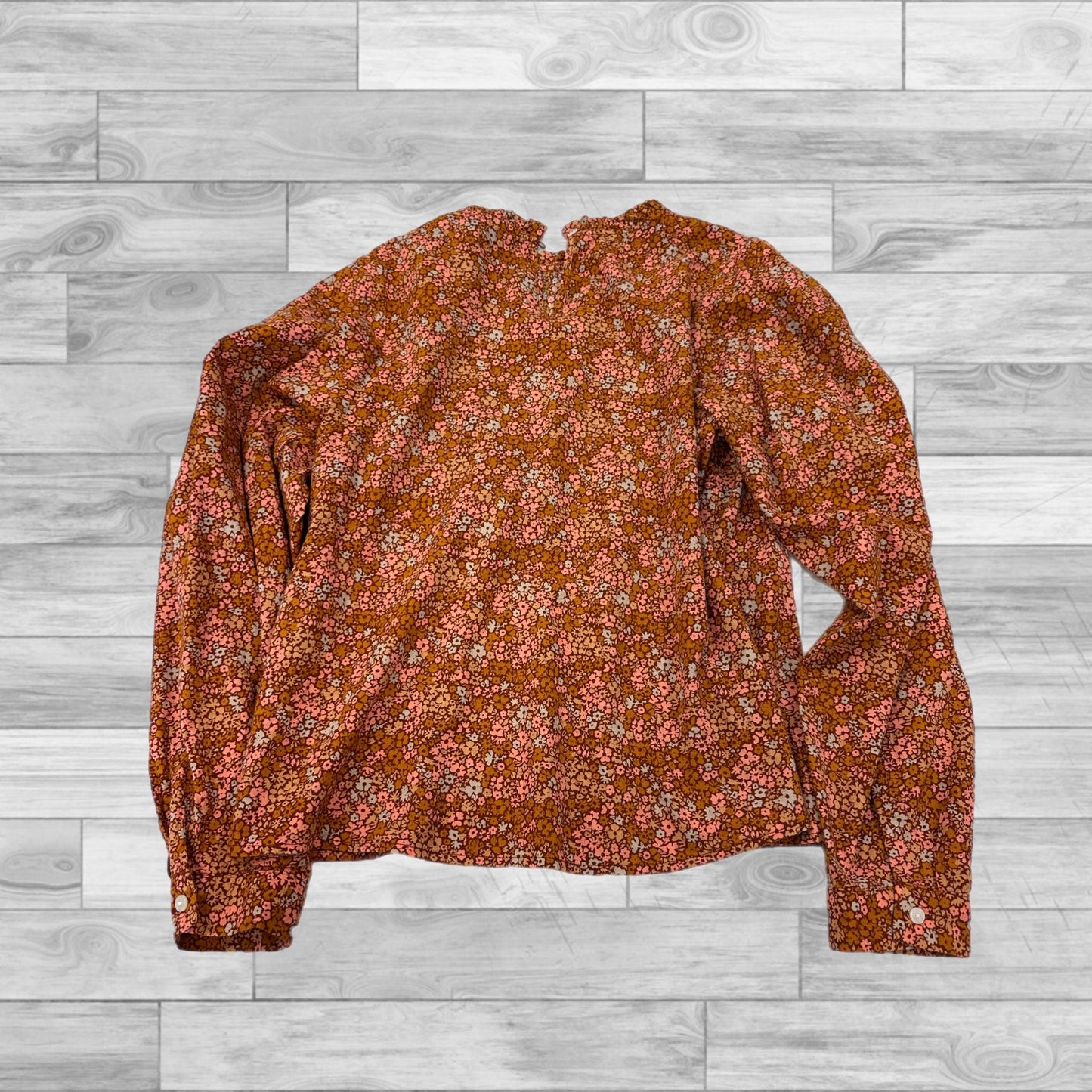 Top Long Sleeve By Universal Thread In Orange, Size: Xs