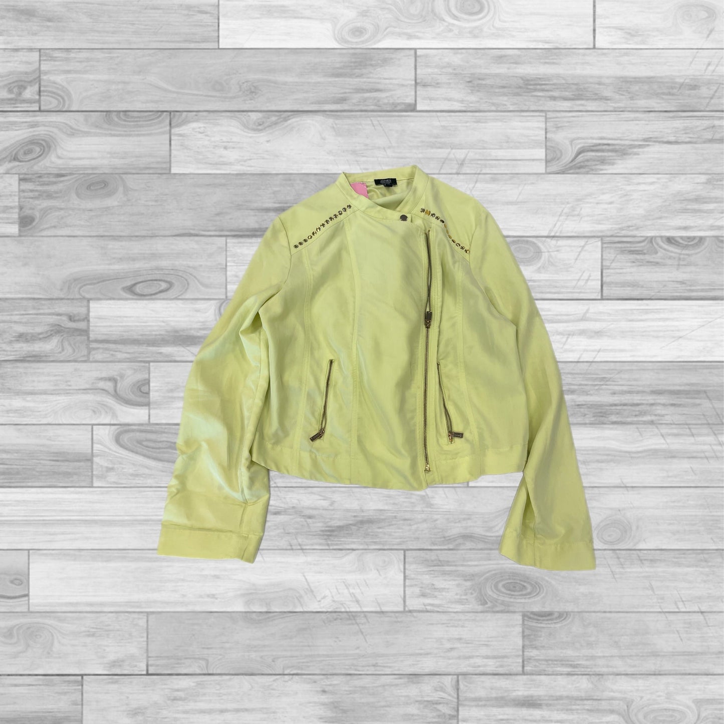 Chartreuse Jacket Other Jones New York, Size Xl