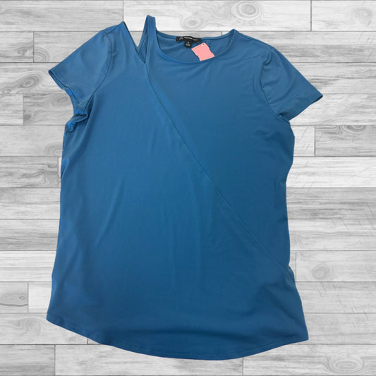 Blue Top Short Sleeve Inc, Size Xl