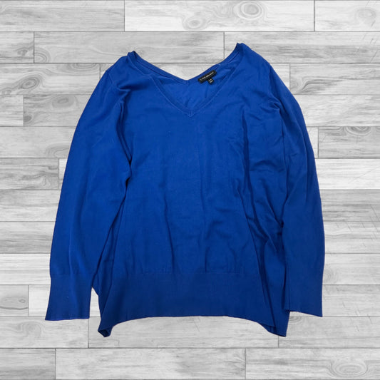 Top Long Sleeve By Lane Bryant In Blue, Size: 26