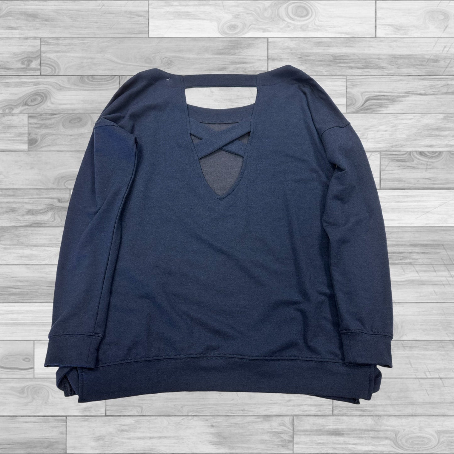 Top Long Sleeve By Nanette Lepore In Navy, Size: S