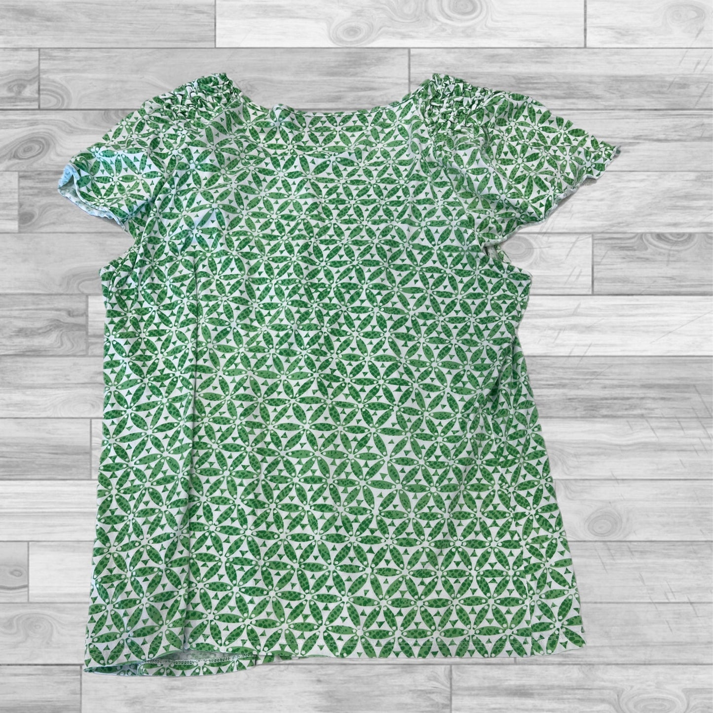 Top Short Sleeve By Style And Company In Green, Size: Xl