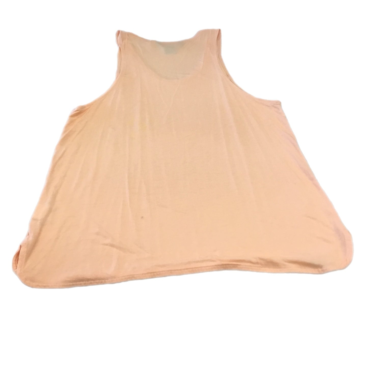 Top Sleeveless By Calvin Klein In Orange, Size: L