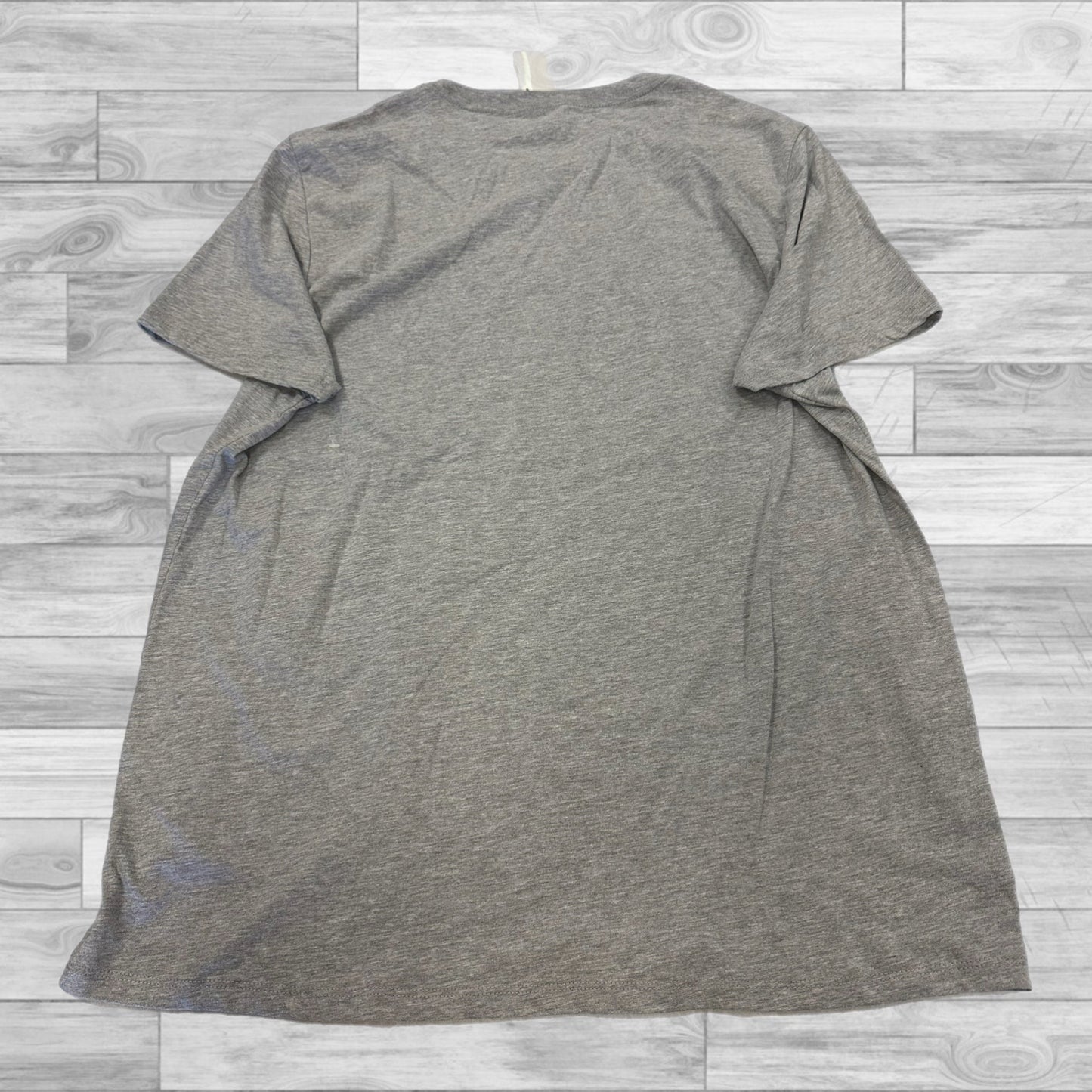 Top Short Sleeve By Disney Store In Grey, Size: Xl