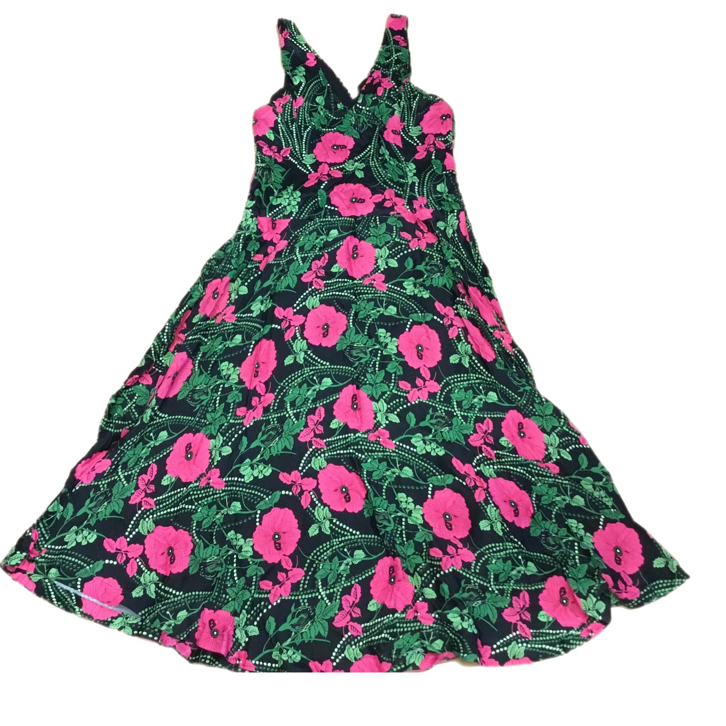 Dress Casual Maxi By Maeve In Floral Print, Size: 14