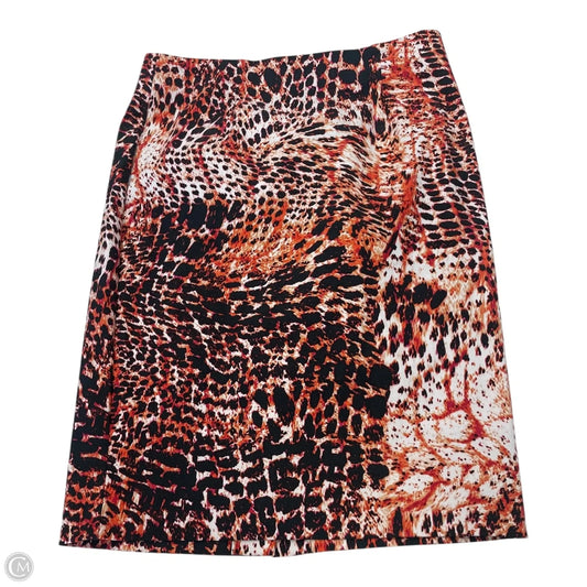 Skirt Mini & Short By Attyre In Animal Print, Size: 6