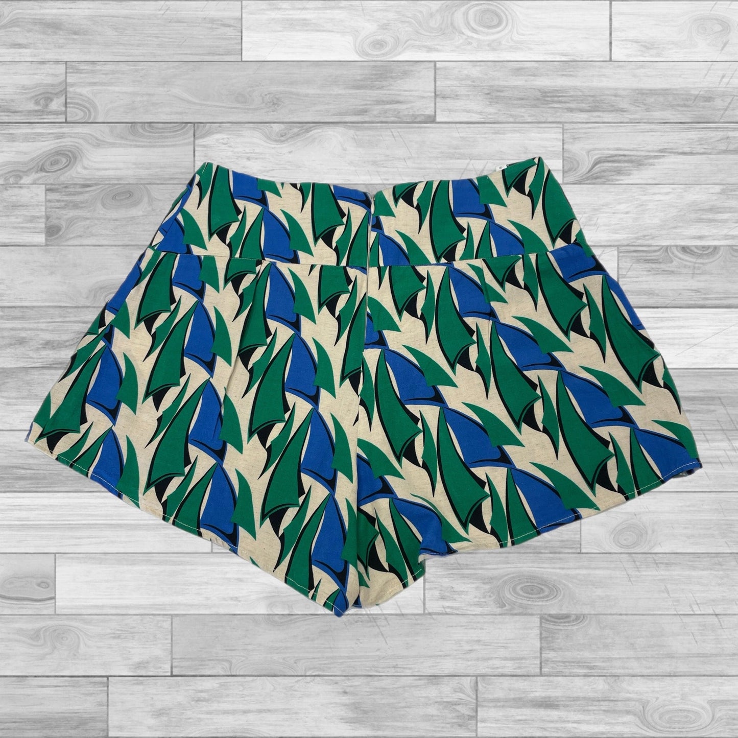 Shorts By Zara In Blue & Green, Size: 10