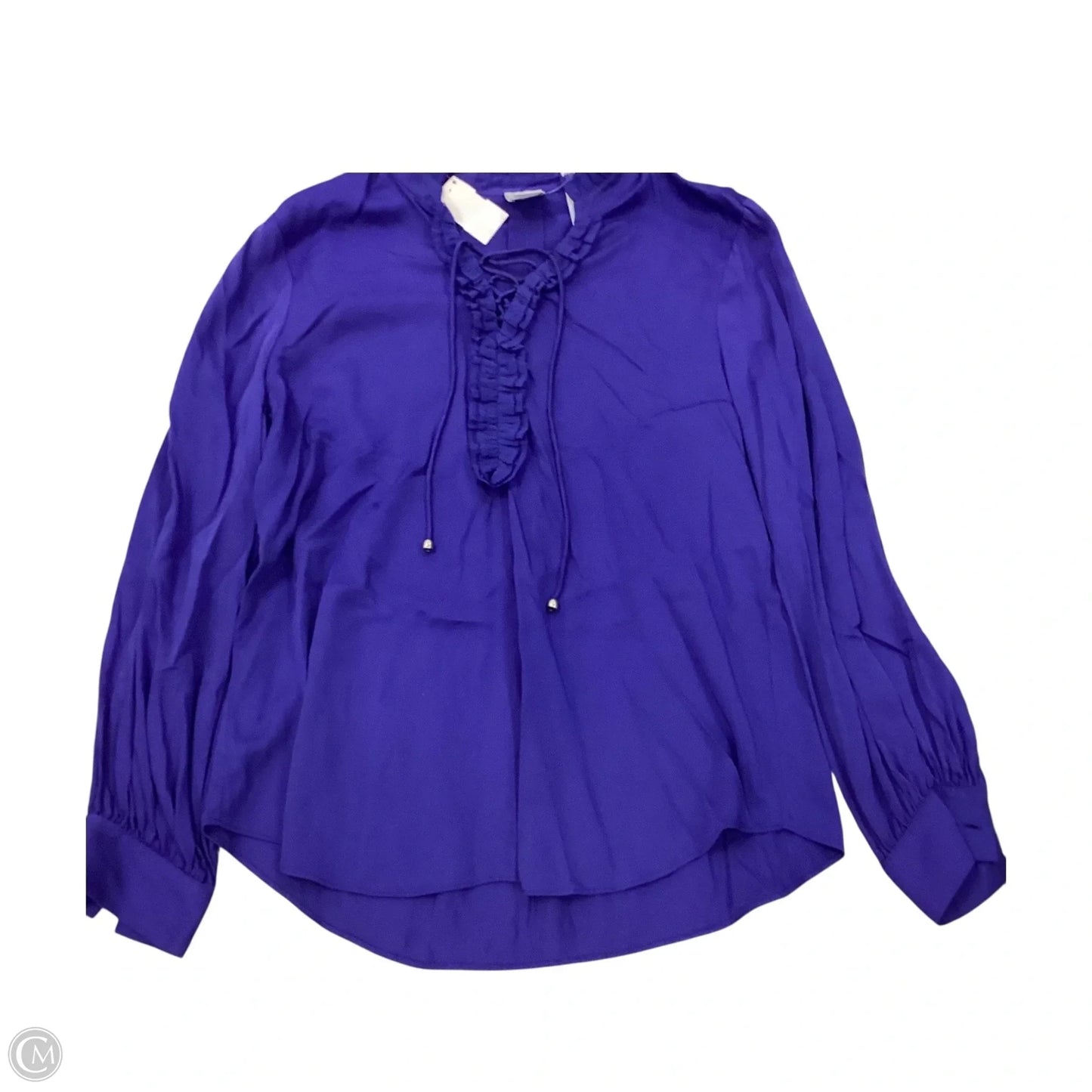 Top Long Sleeve By Chicos In Purple, Size: 1 medium