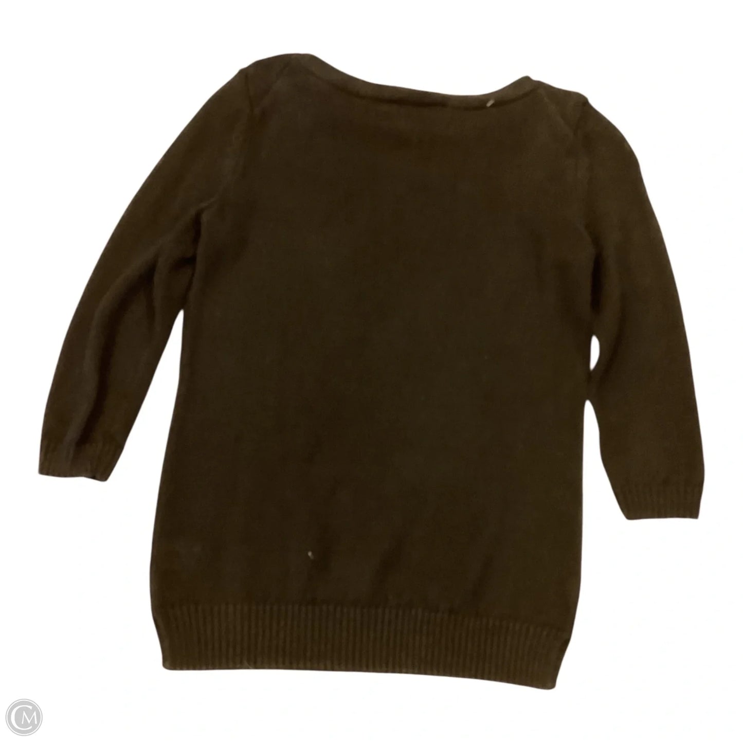 Top 3/4 Sleeve By Talbots In Black, Size: S