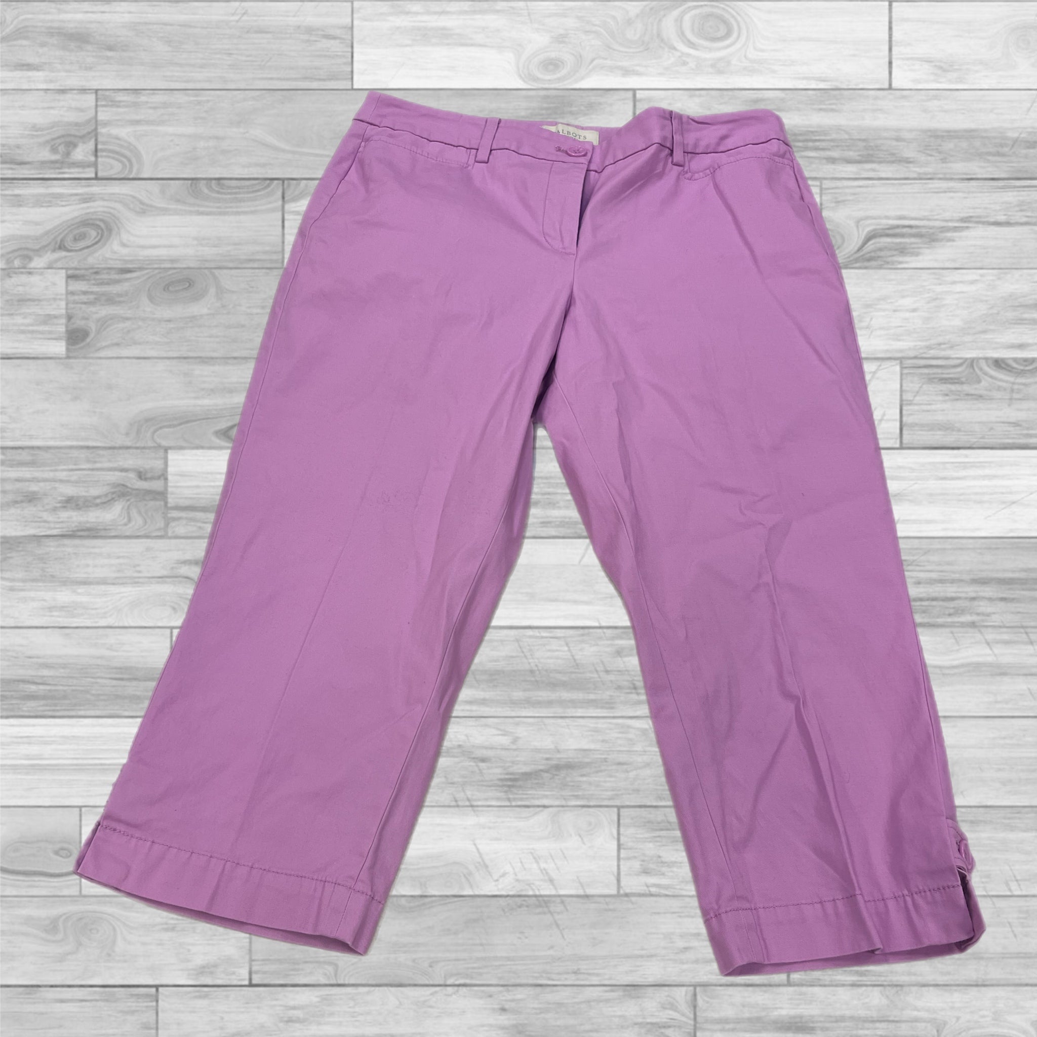 Jules & Leopold orders pink flowers capris- size medium