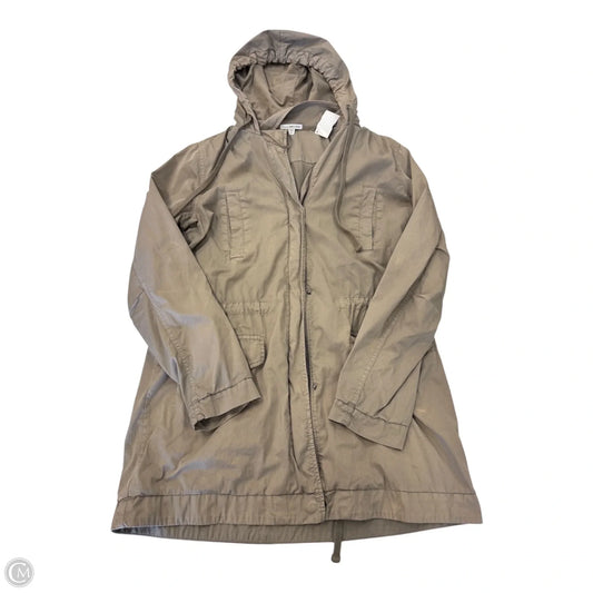 Coat Parka By James Perse In Tan, Size: 3 (Large)
