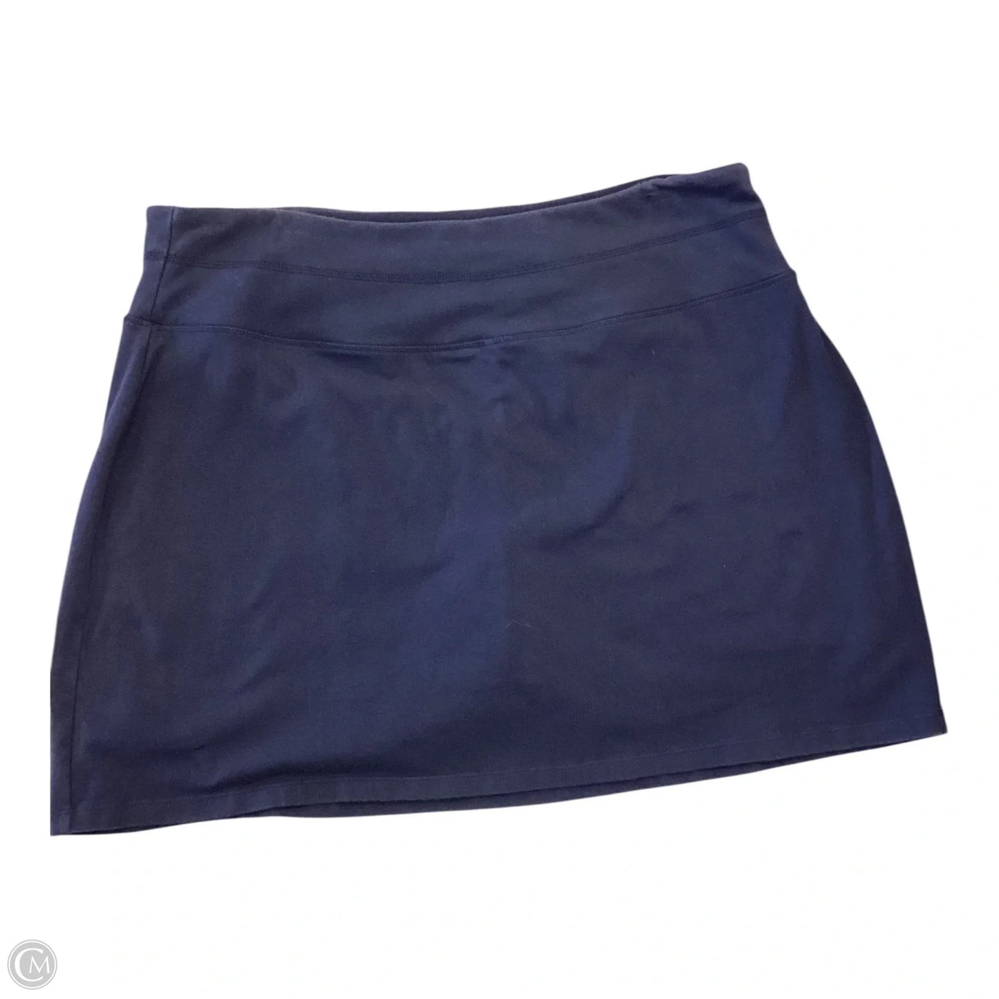 Skort By Coral Bay In Navy, Size: 1x