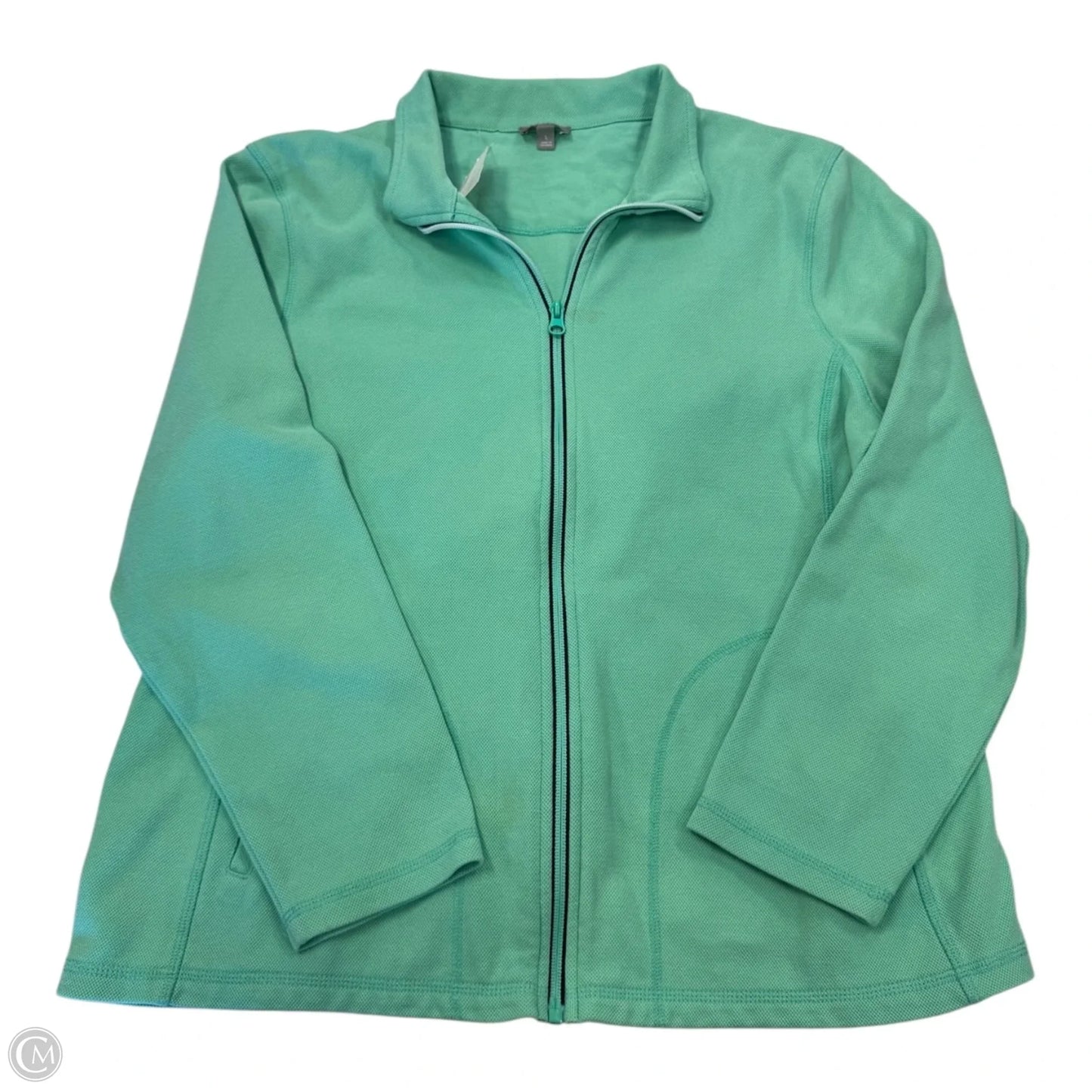 Jacket Other By Talbots In Green, Size: L