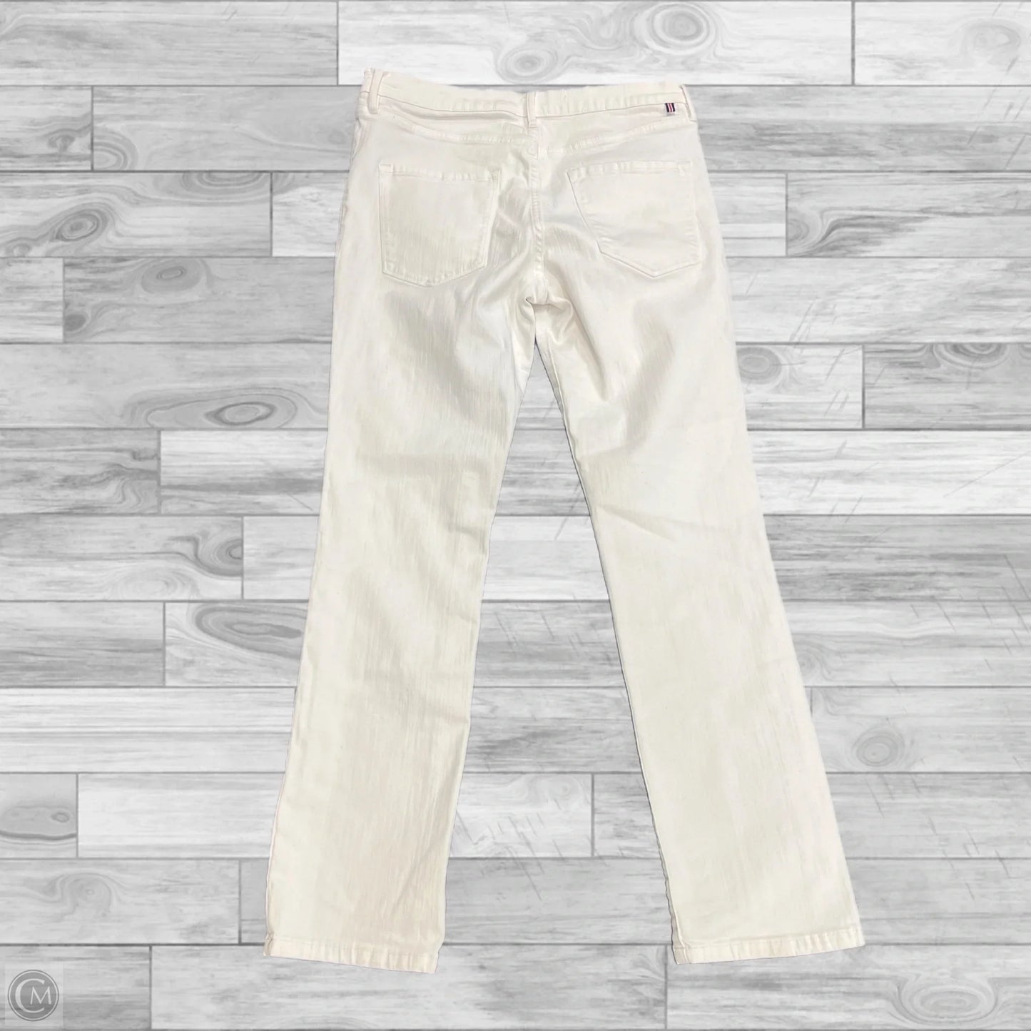 Jeans Straight By Tommy Hilfiger In White, Size: 14