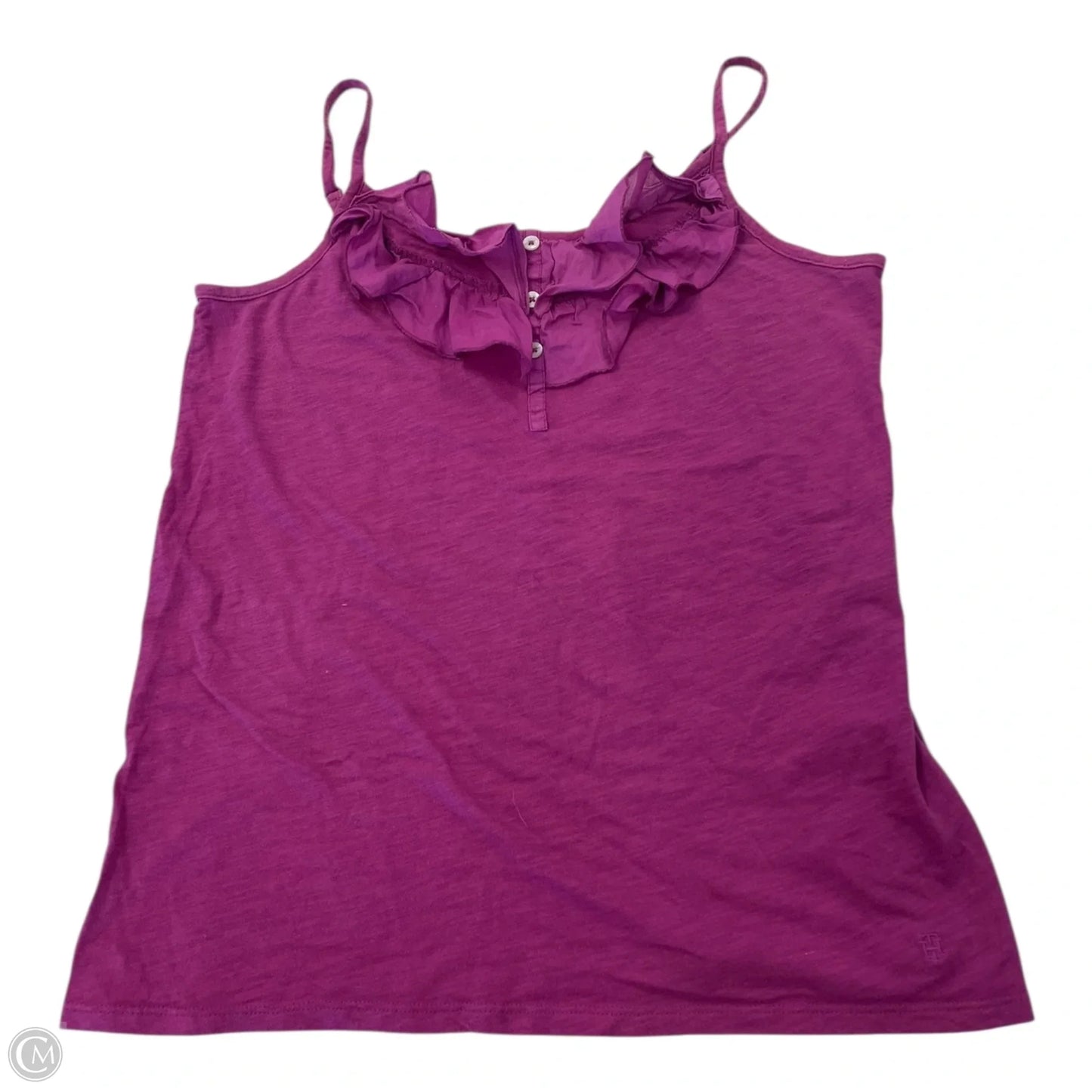 Tank Top By Tommy Hilfiger In Purple, Size: L