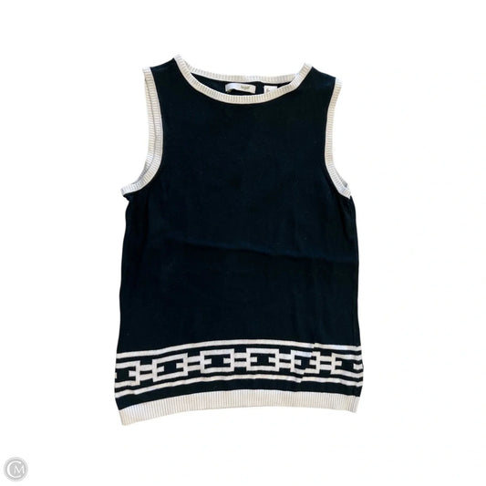 Top Sleeveless By Liz Golf In Black, Size: S