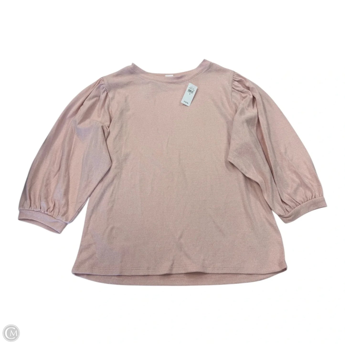 Top Long Sleeve By Gap In Pink, Size: S