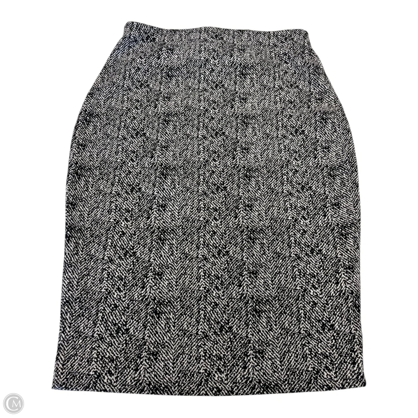 Skirt Mini & Short By Express In Black & White, Size: S