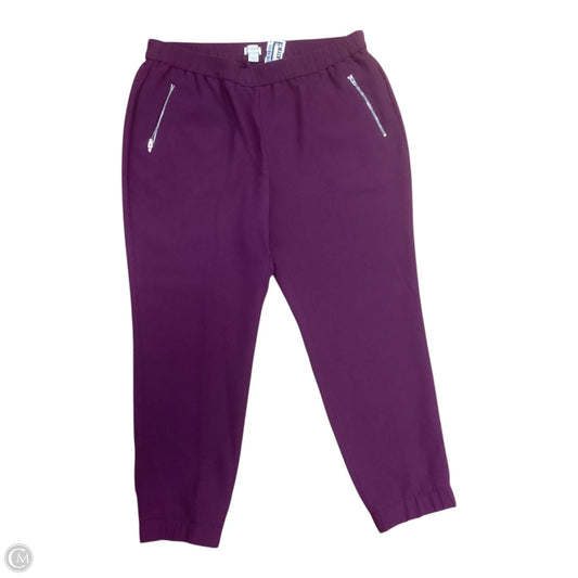 Pants Lounge By J. Crew In Purple, Size: 14