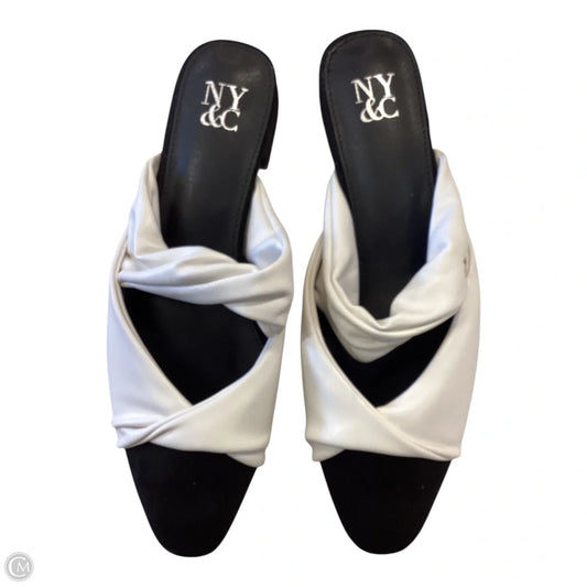 Shoes Flats By New York And Co In Yellow, Size: 7.5