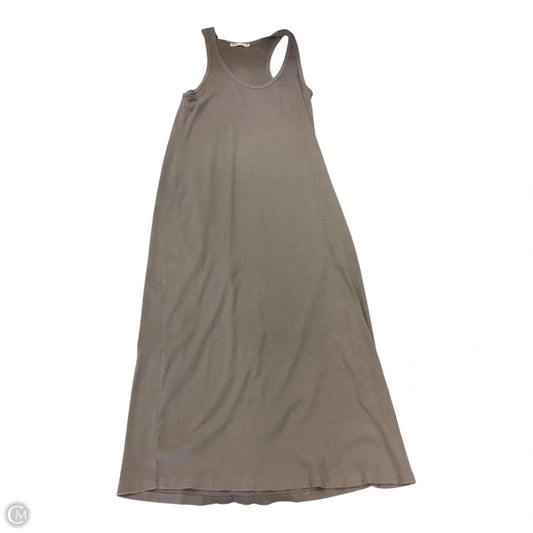 Dress Casual Maxi By Zara In Brown, Size: M