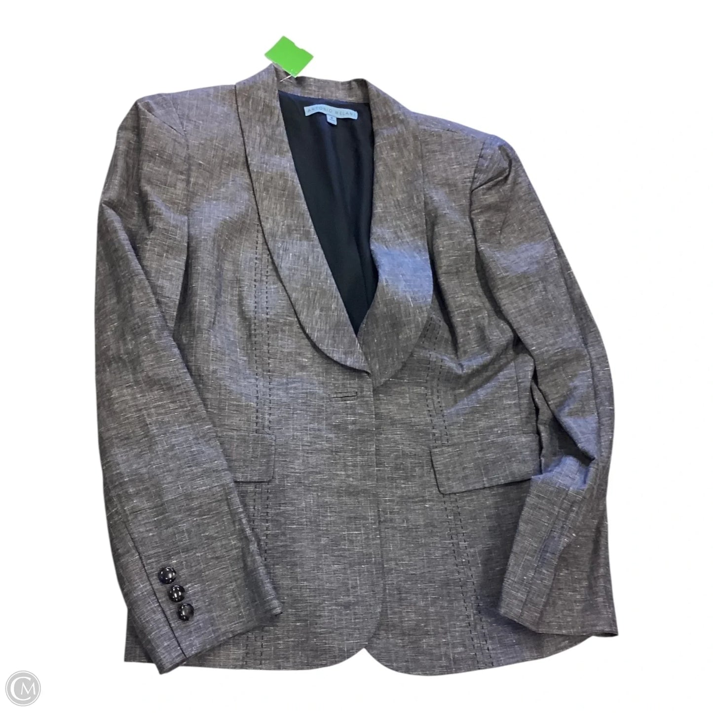 Blazer By Antonio Melani In Grey, Size: 8