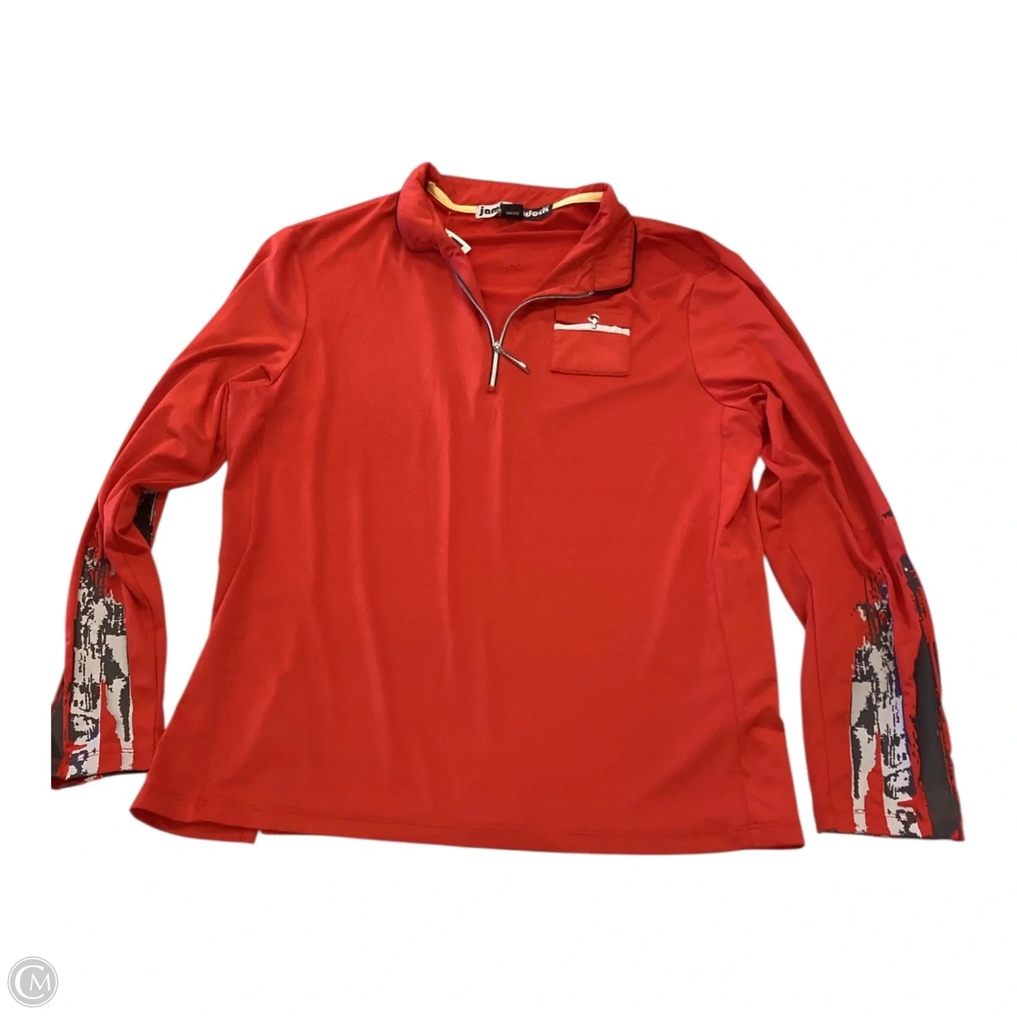 Top Long Sleeve By Jamie Sadock In Red, Size: L