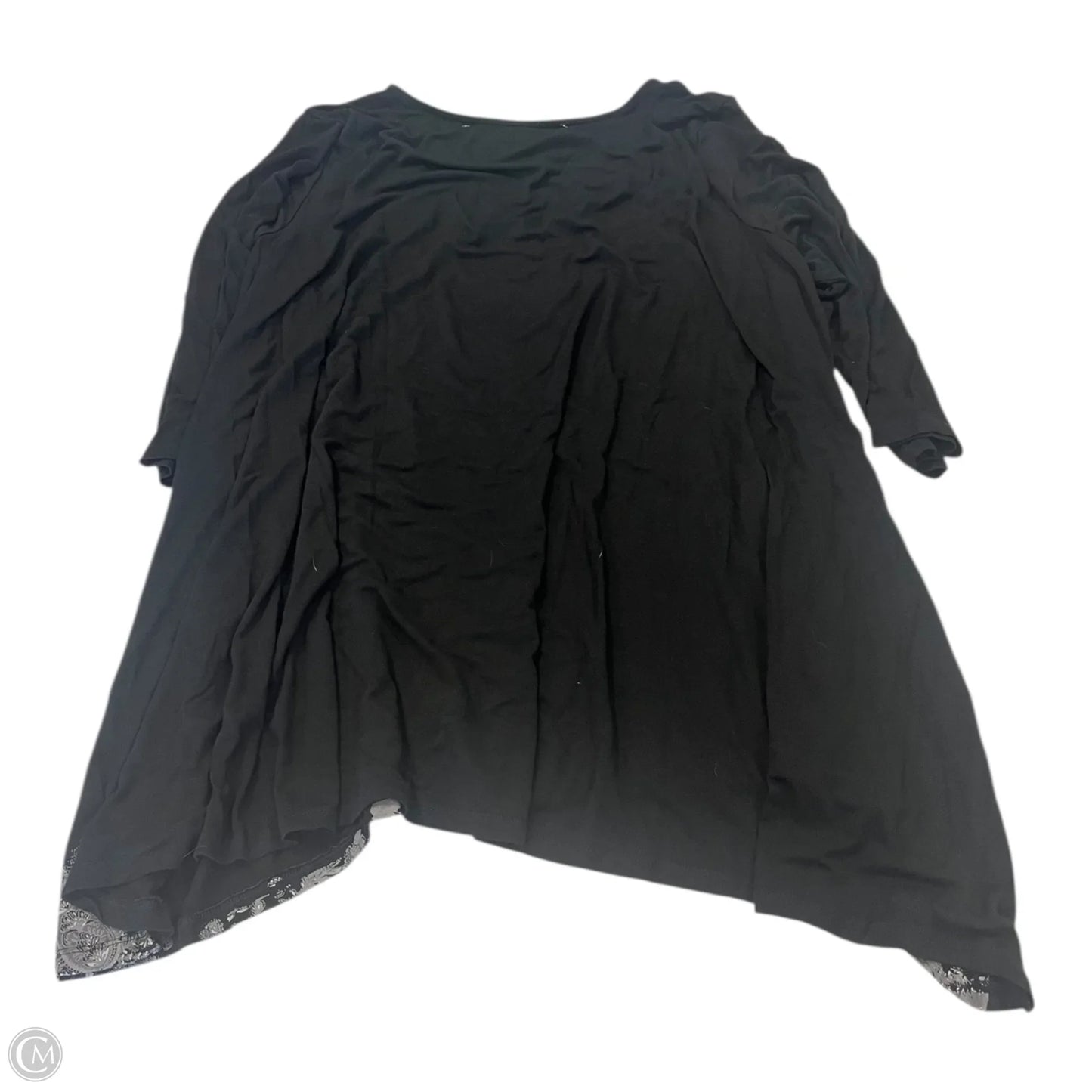 Top Long Sleeve By Romans In Blue, Size: 2x