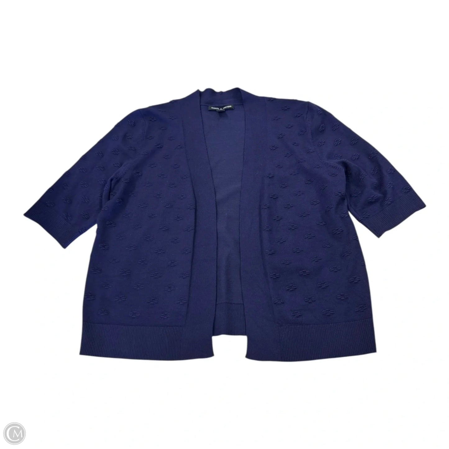 Cardigan By Cable And Gauge In Navy, Size: M