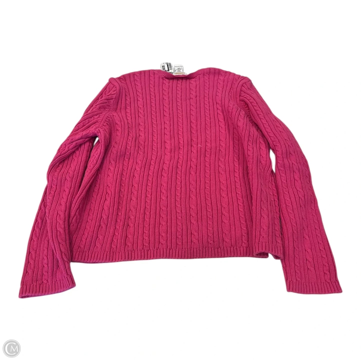 Sweater By Talbots In Pink, Size: Xl