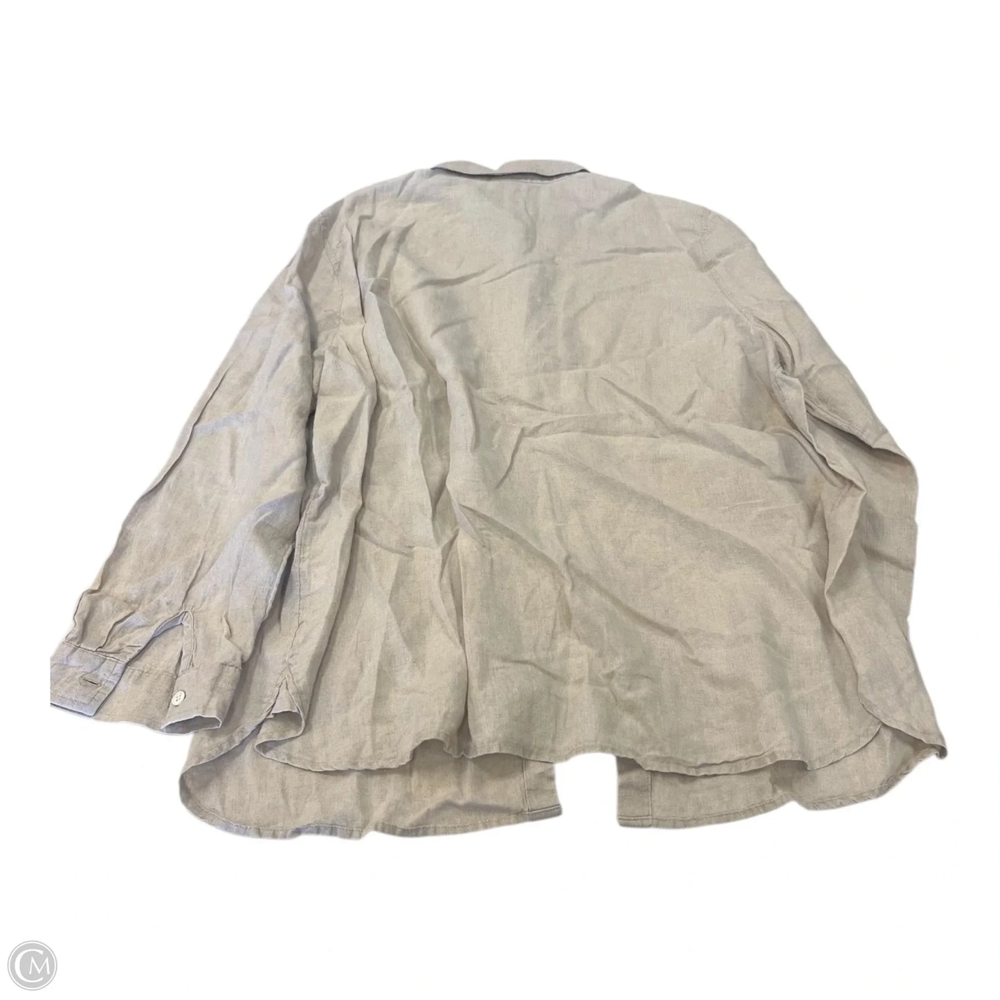 Top Long Sleeve By J. Jill In Tan, Size: Xl