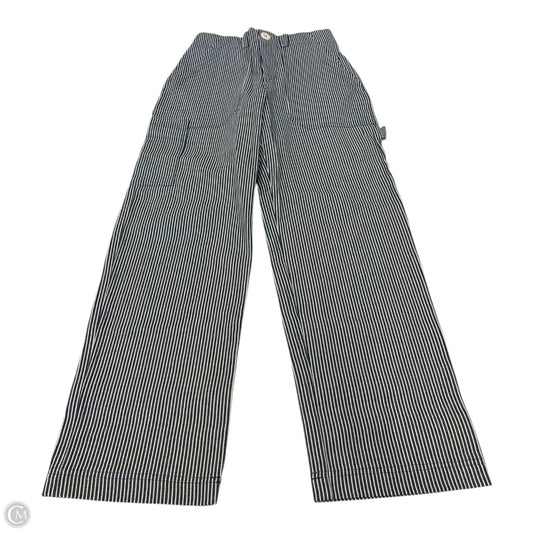 Pants Wide Leg By Cmc In Striped Pattern, Size: M