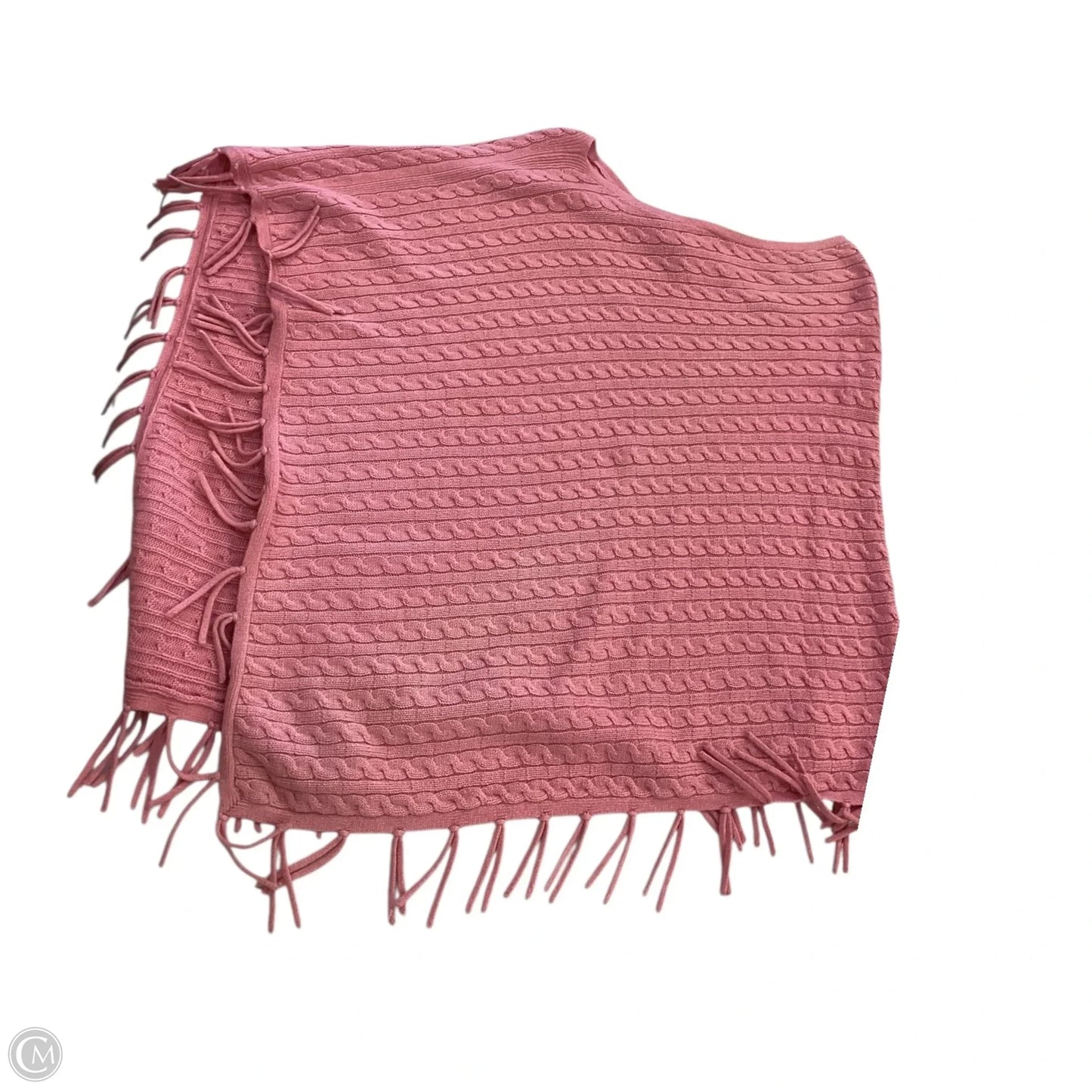 Poncho By Real Clothes In Pink, Size: Osfm