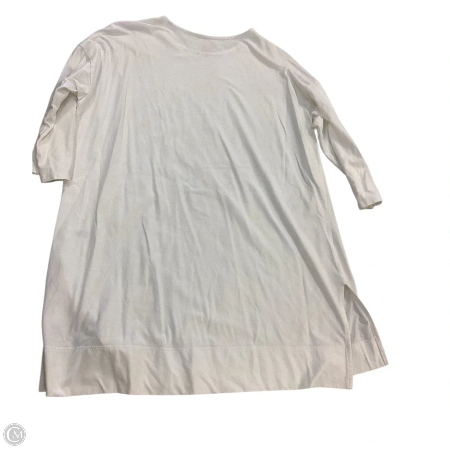 Top Long Sleeve Basic By J. Jill In White, Size: M