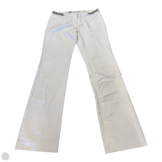Pants Designer By Michael Kors In White, Size: 8