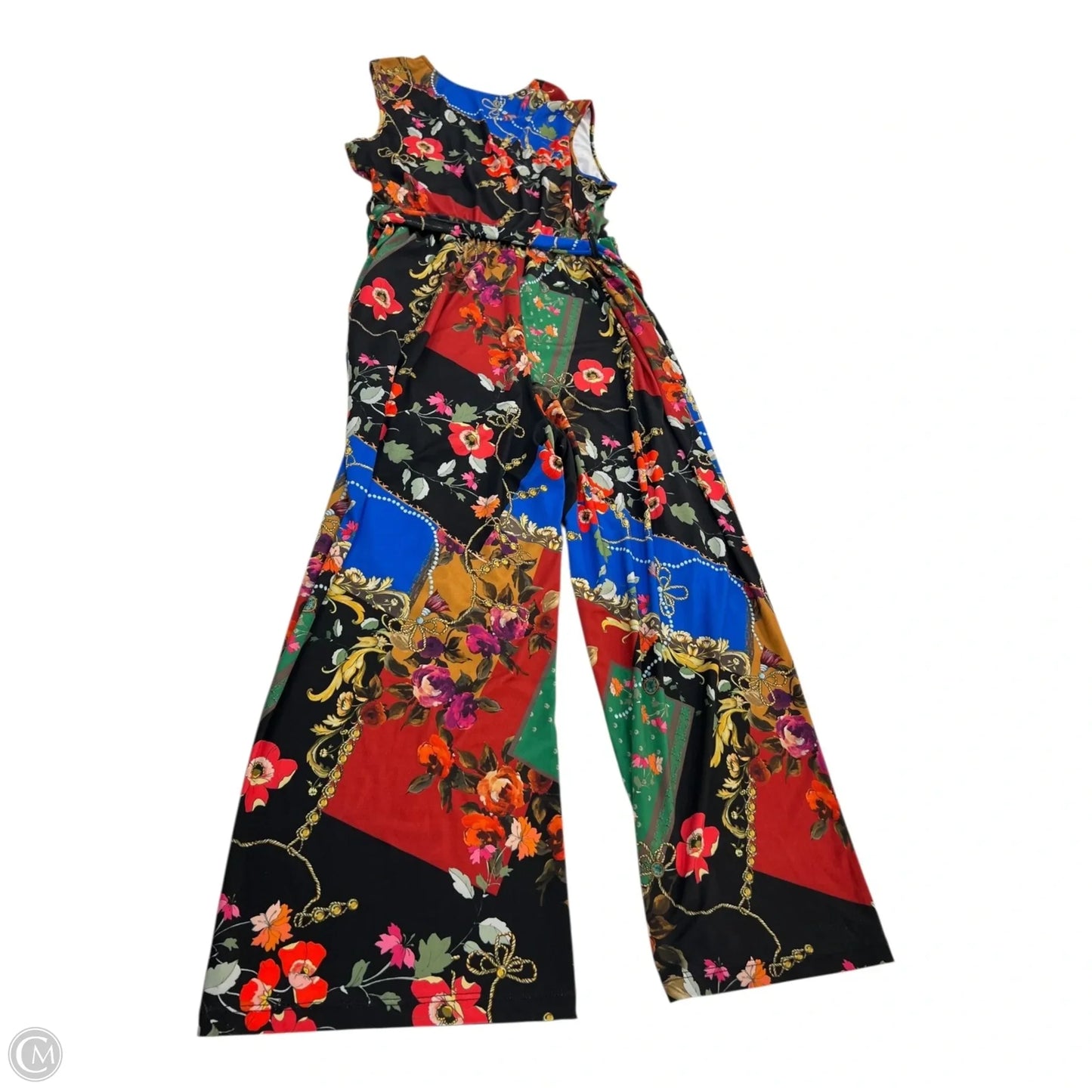 Jumpsuit By Venus In Floral Print, Size: L
