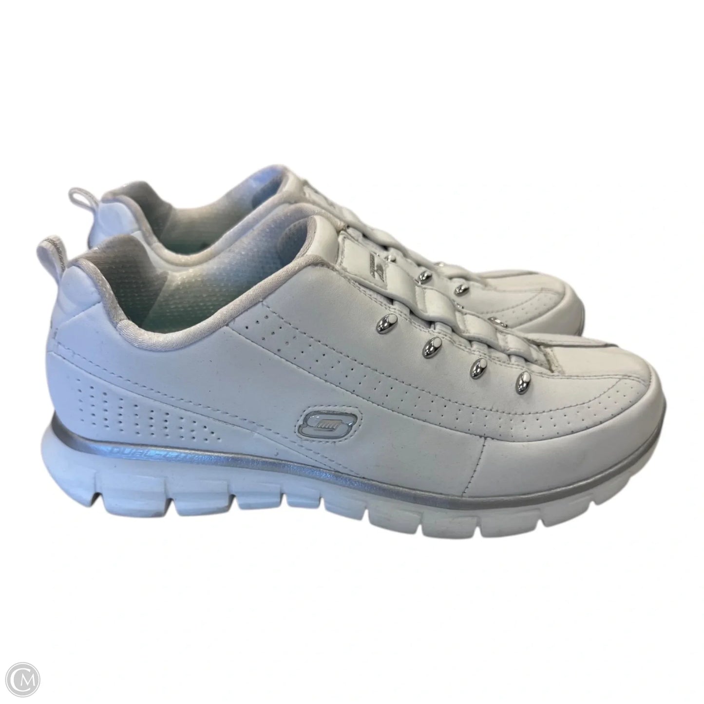 Shoes Hiking By Skechers In White, Size: 8