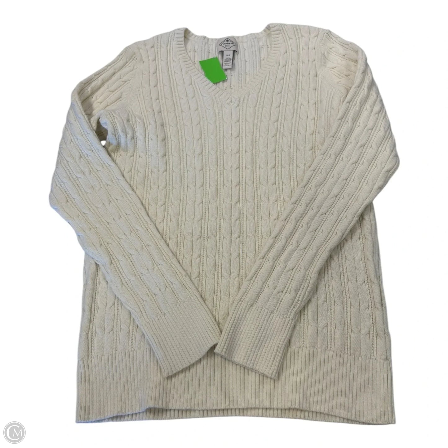 Sweater By St Johns Bay In Floral Print, Size: Xl