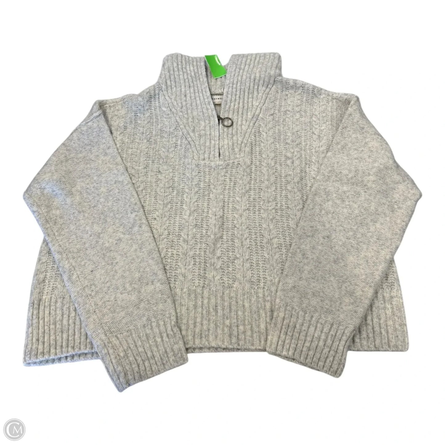 Sweater By Lucky Brand In Cream, Size: L