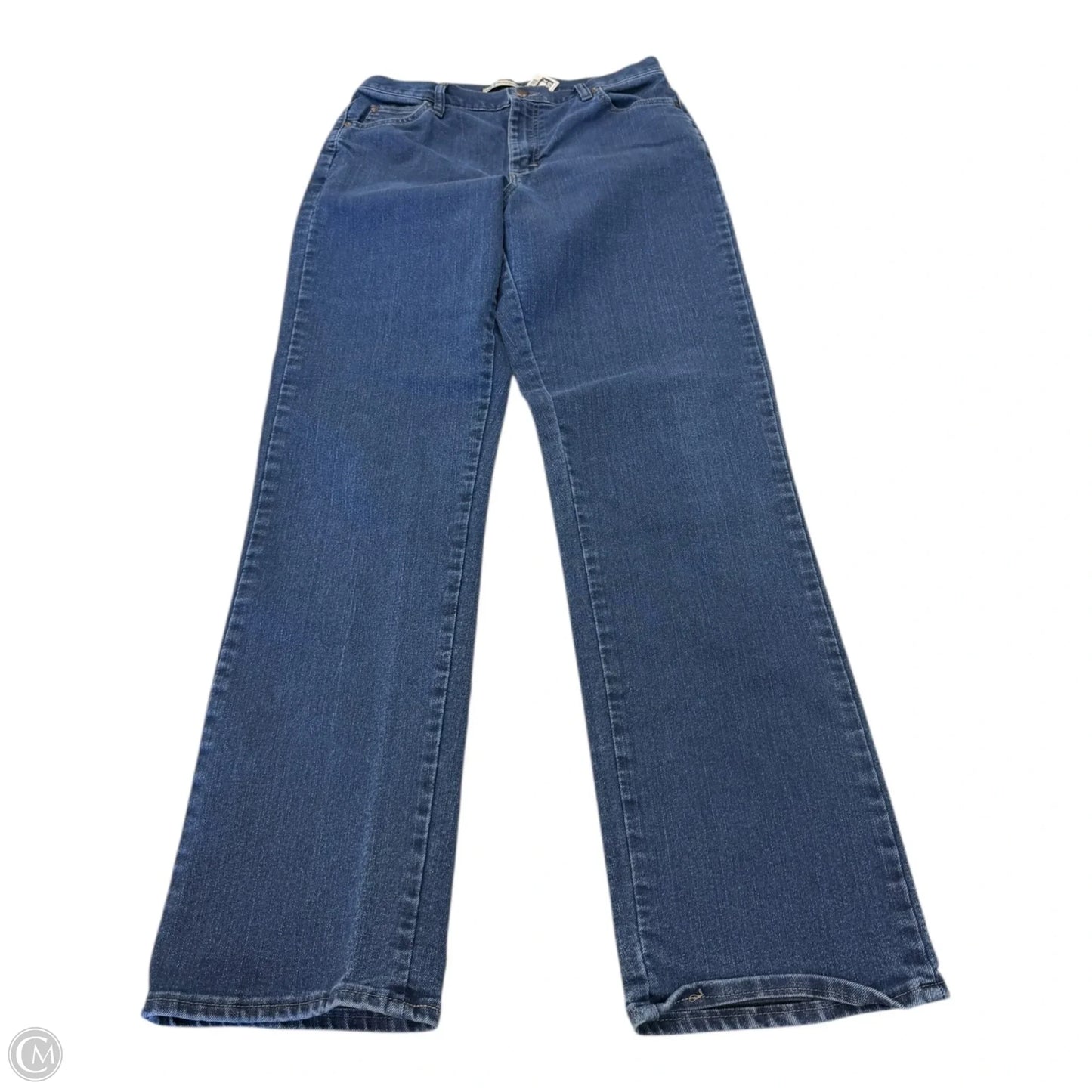 Jeans Straight By Lee In Blue, Size: 12