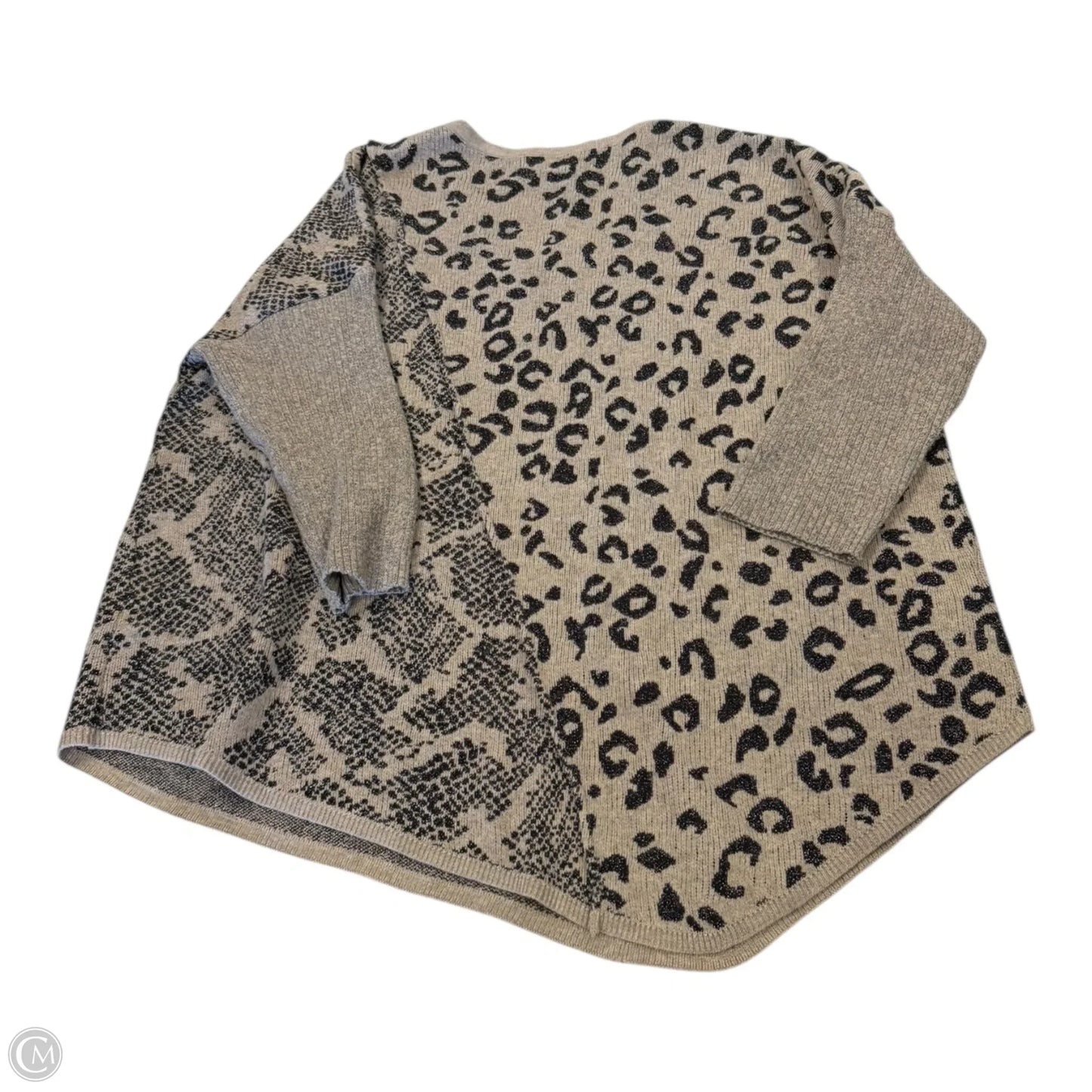 Sweater By Democracy In Animal Print, Size: L