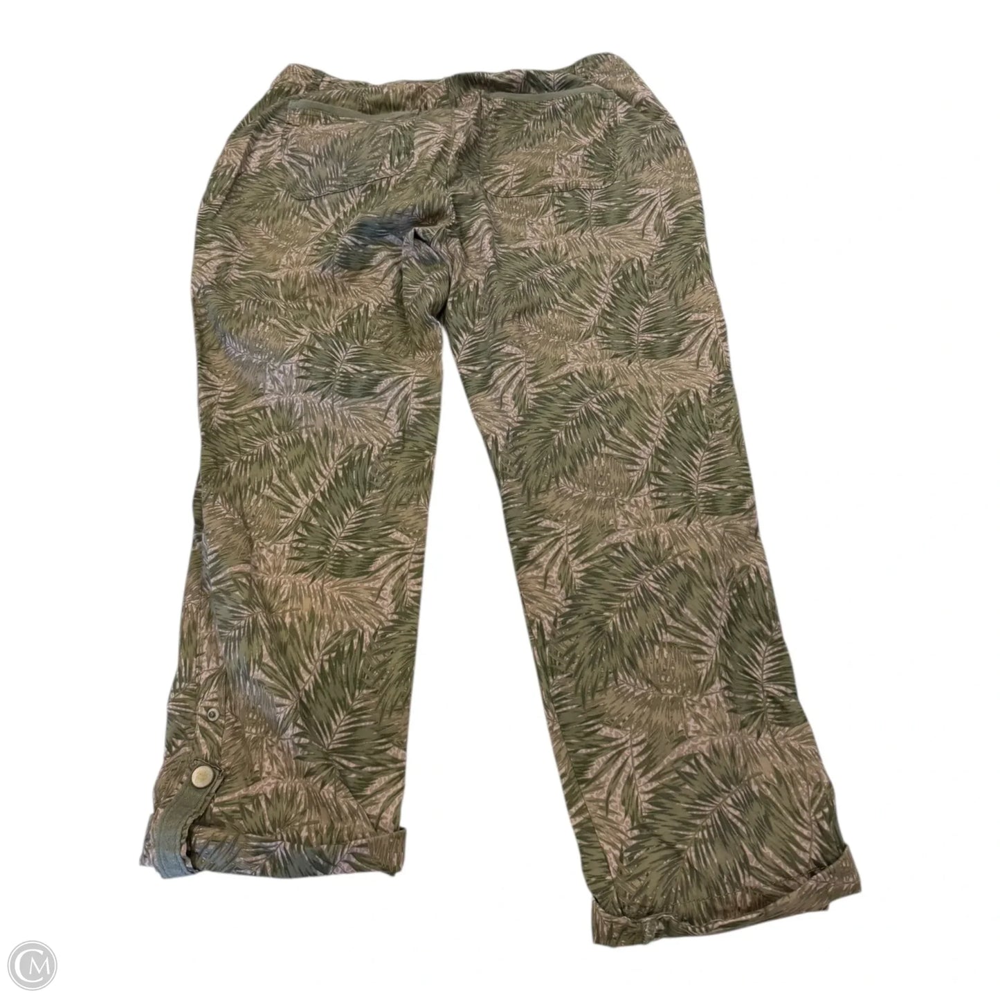 Capris By Democracy In Tropical Print, Size: 12l