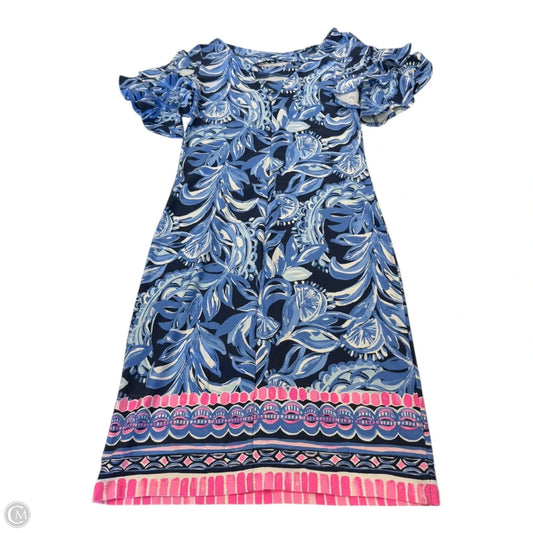 Dress Designer By Lilly Pulitzer In Blue, Size: Xxs