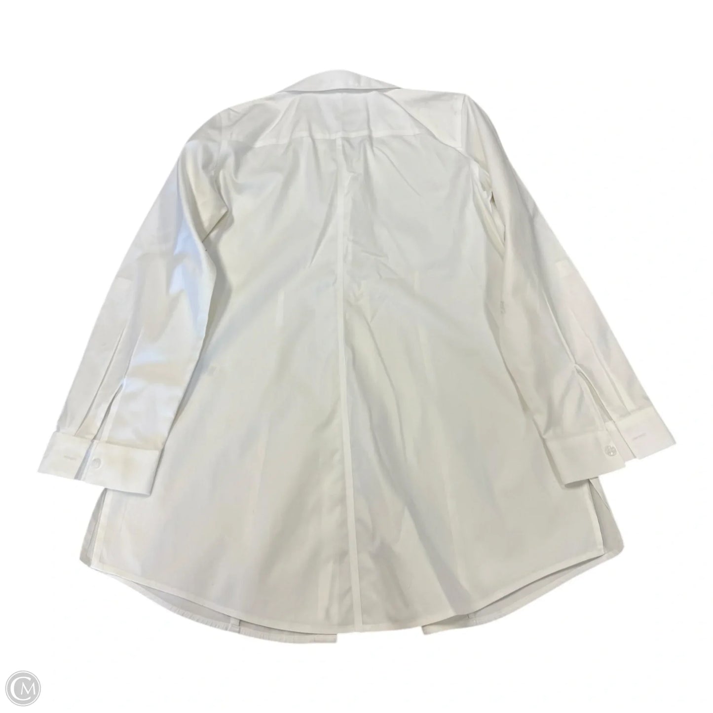 Top Long Sleeve By Chicos In White, Size: 0