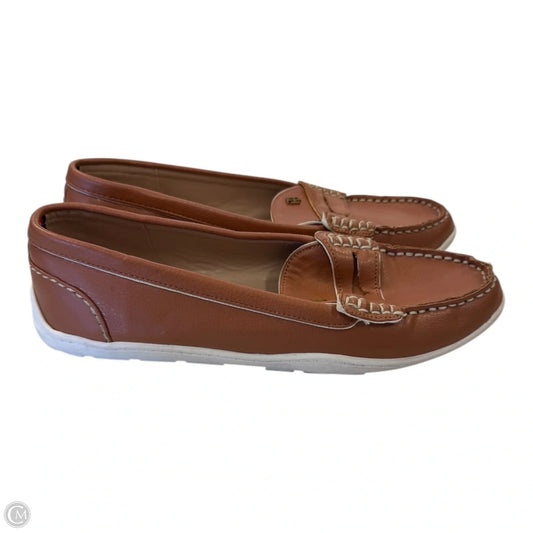 Shoes Flats By Tommy Hilfiger In Brown, Size: 7.5