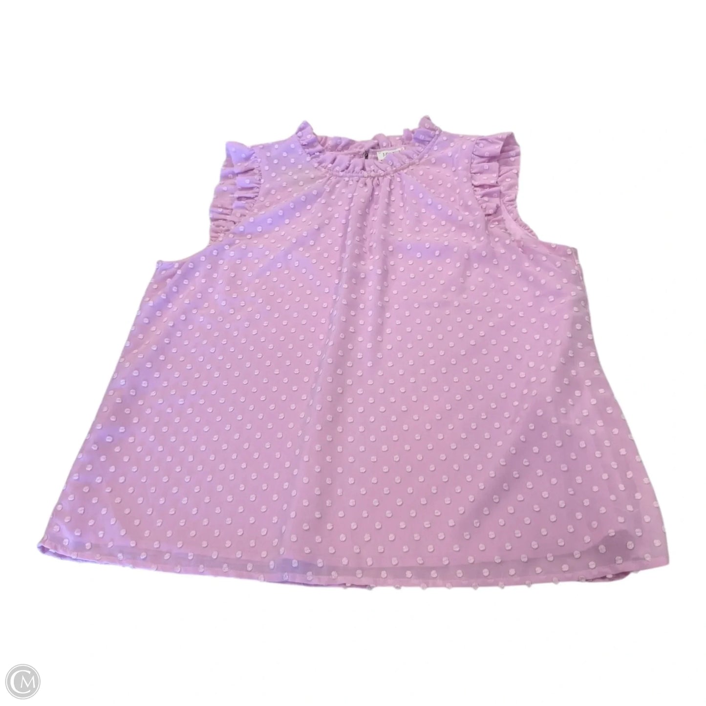 Top Sleeveless By J. Crew In Pink, Size: M