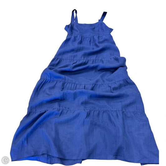 Dress Casual Maxi By Eileen Fisher In Navy, Size: S