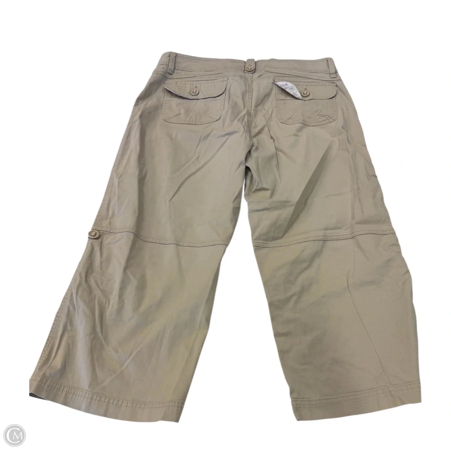 Capris By Lee In Tan, Size: M