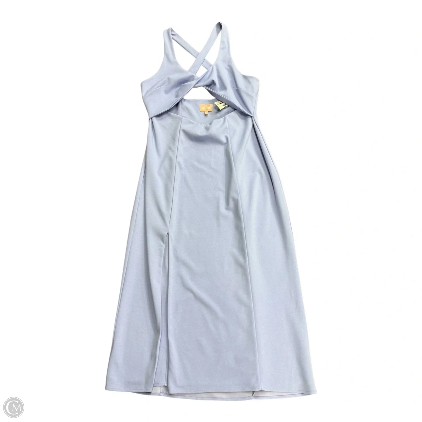 Dress Casual Maxi By Mumu In Blue, Size: Xxl